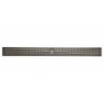 ALFI brand 32" Modern Stainless Steel Linear Shower Drain with Groove Lines