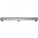 ALFI brand ABLD36A 36" Modern Stainless Steel Linear Shower Drain w/o Cover