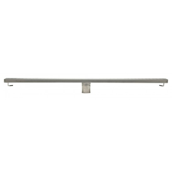 ALFI brand 36" Modern Stainless Steel Linear Shower Drain with Groove Holes