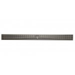 ALFI brand 36" Modern Stainless Steel Linear Shower Drain with Groove Lines