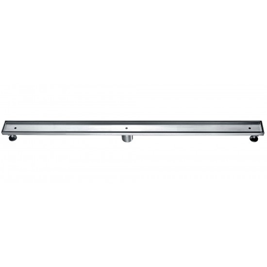 ALFI brand ABLD47A 47" Stainless Steel Linear Shower Drain with No Cover