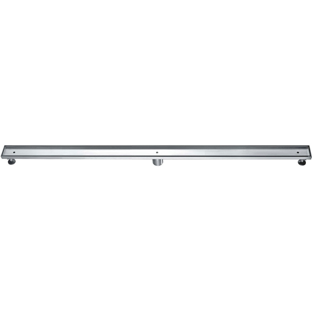 ALFI brand ABLD59A 59" Stainless Steel Linear Shower Drain with No Cover