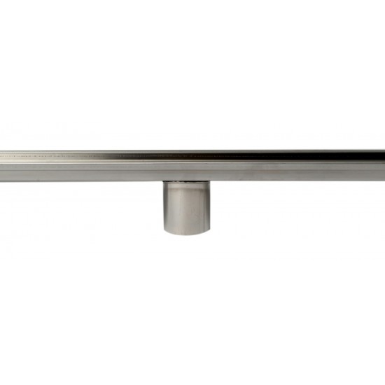 ALFI brand ABLD59A 59" Stainless Steel Linear Shower Drain with No Cover