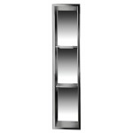 ALFI brand 8 x 36 Polished Vertical Triple Shelf Bath Shower Niche