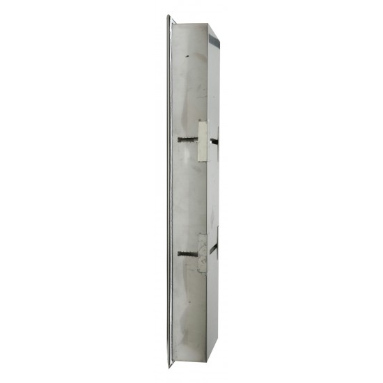 ALFI brand 8 x 36 Polished Vertical Triple Shelf Bath Shower Niche