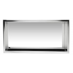 ALFI brand 24 x 12 Polished Horizontal Single Shelf Bath Shower Niche