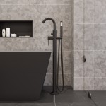 ALFI brand 24 x 12 Stainless Steel Horizontal Single Shelf Bath Shower Niche