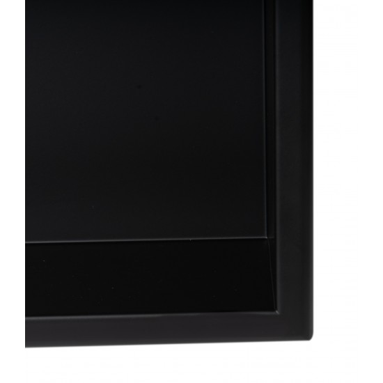 ALFI brand 24 x 12 Stainless Steel Horizontal Single Shelf Bath Shower Niche