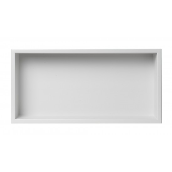 ALFI brand 24 x 12 Matte Horizontal Single Shelf Bath Shower Niche