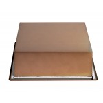 ALFI brand 12" x 12" Brushed Copper PVD Square Single Shelf Shower Niche