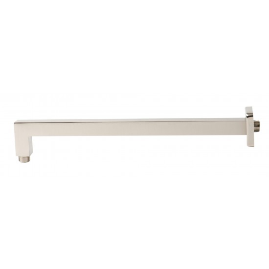 ALFI brand ABSA16S-BN Brushed Nickel 16" Square Wall Shower Arm