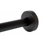 ALFI brand ABSA20R-BM Black Matte 20" Round Wall Shower Arm