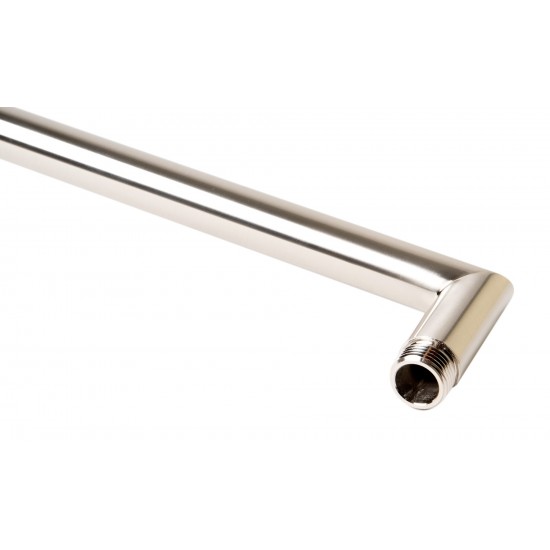 ALFI brand ABSA20R-BN Brushed Nickel 20" Round Wall Shower Arm