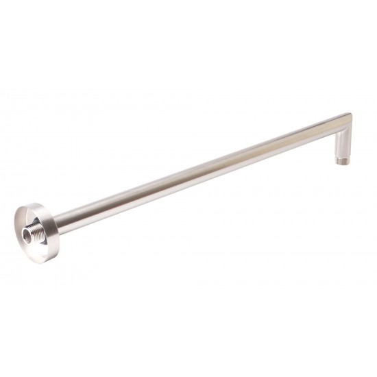 ALFI brand ABSA20R-BN Brushed Nickel 20" Round Wall Shower Arm