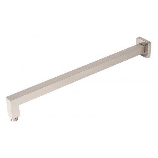 ALFI brand ABSA20S-BN Brushed Nickel 20" Square Wall Shower Arm