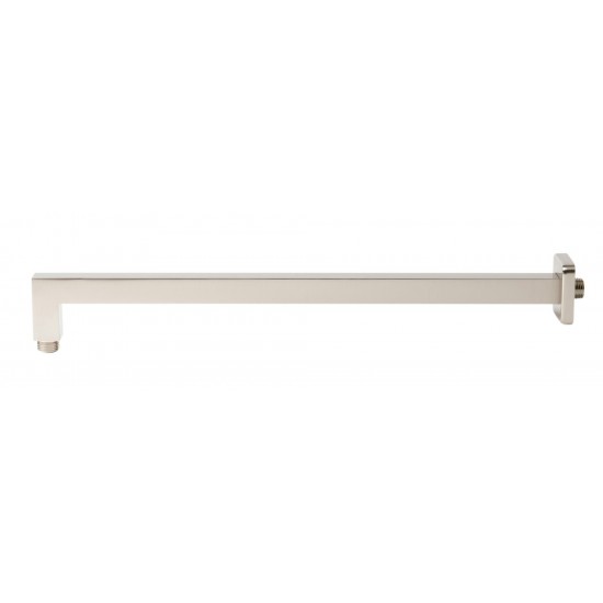 ALFI brand ABSA20S-BN Brushed Nickel 20" Square Wall Shower Arm