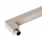 ALFI brand ABSA20S-BN Brushed Nickel 20" Square Wall Shower Arm