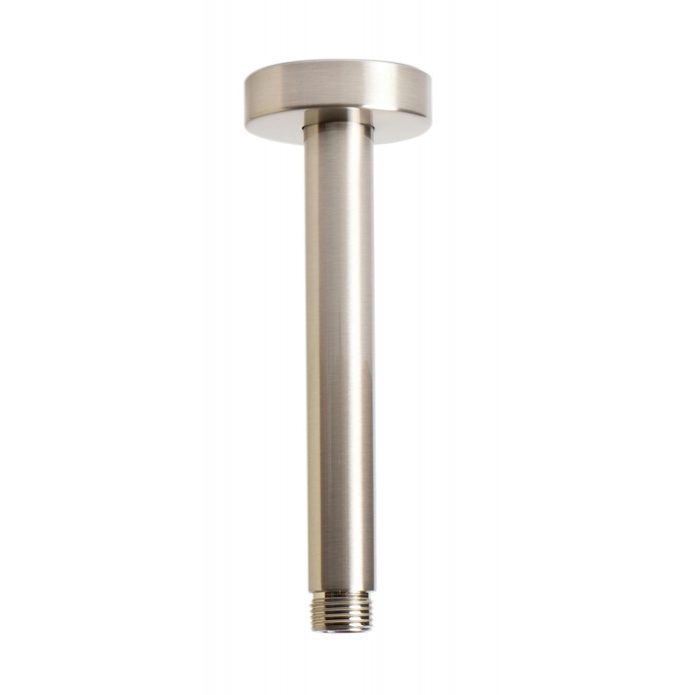 ALFI brand ABSA6R-BN Brushed Nickel 6" Round Ceiling Shower Arm