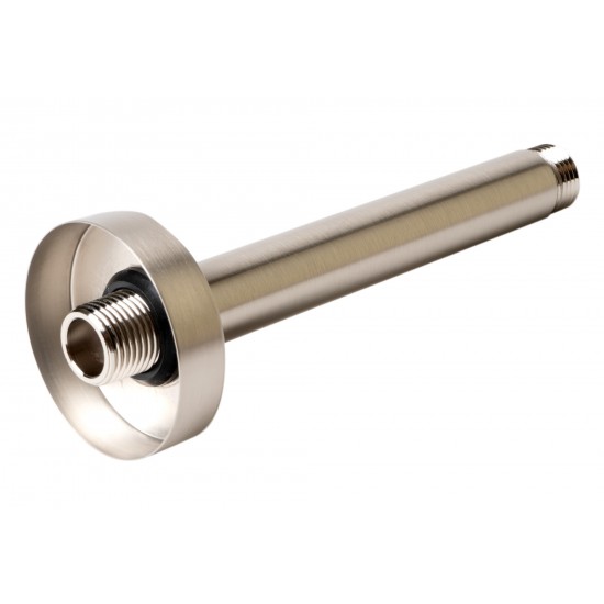 ALFI brand ABSA6R-BN Brushed Nickel 6" Round Ceiling Shower Arm