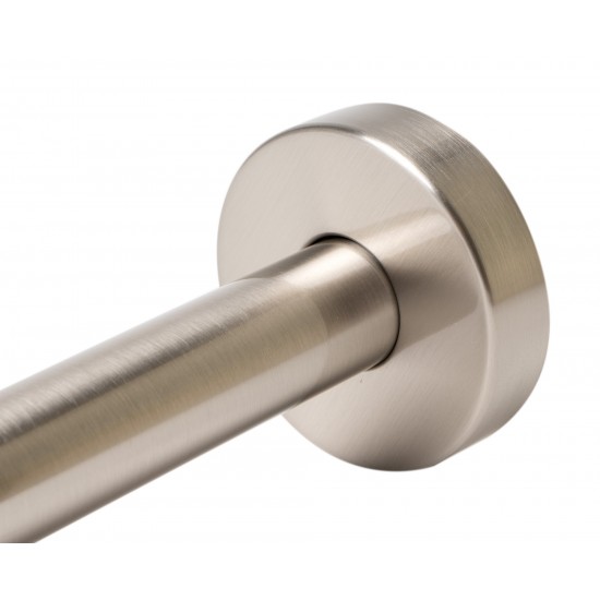 ALFI brand ABSA6R-BN Brushed Nickel 6" Round Ceiling Shower Arm