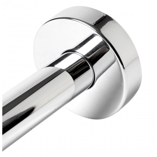 ALFI brand ABSA6R-PC Polished Chrome 6" Round Ceiling Shower Arm