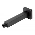 ALFI brand ABSA6S-BM Black Matte 6" Square Ceiling Shower Arm