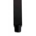 ALFI brand ABSA6S-BM Black Matte 6" Square Ceiling Shower Arm