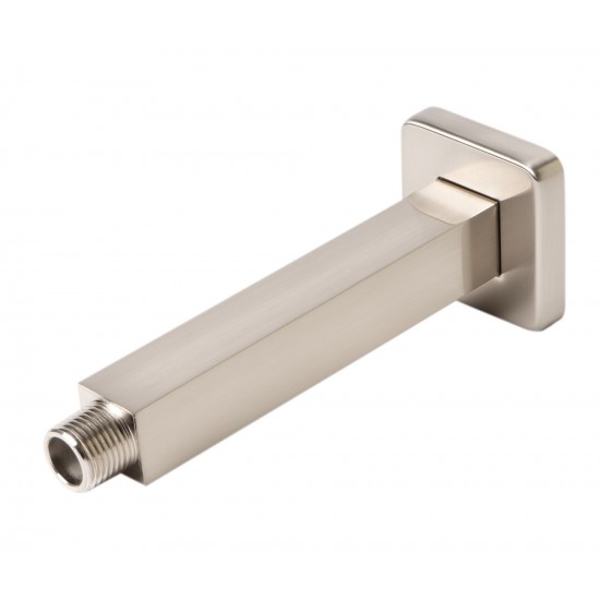 ALFI brand ABSA6S-BN Brushed Nickel 6" Square Ceiling Shower Arm