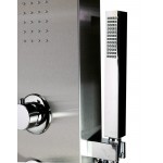 ALFI brand ABSP20 Modern Stainless Steel Shower Panel with 2 Body Sprays