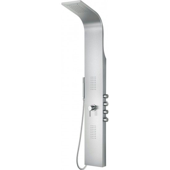 ALFI brand ABSP30 Stainless Steel Shower Panel with 2 Body Sprays