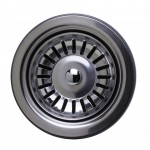 ALFI brand ABST35-PSS Polished Stainless Steel 3 1/2" Basket Strainer Drain