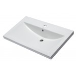 EAGO BH001 White Ceramic 32"x19" Rectangular Drop In Sink
