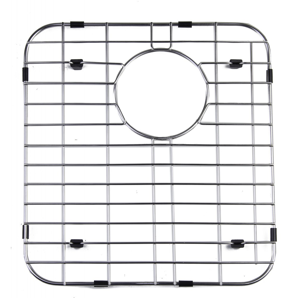 ALFI brand GR512L Left Side Solid Stainless Steel Kitchen Sink Grid