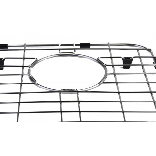 ALFI brand GR512L Left Side Solid Stainless Steel Kitchen Sink Grid