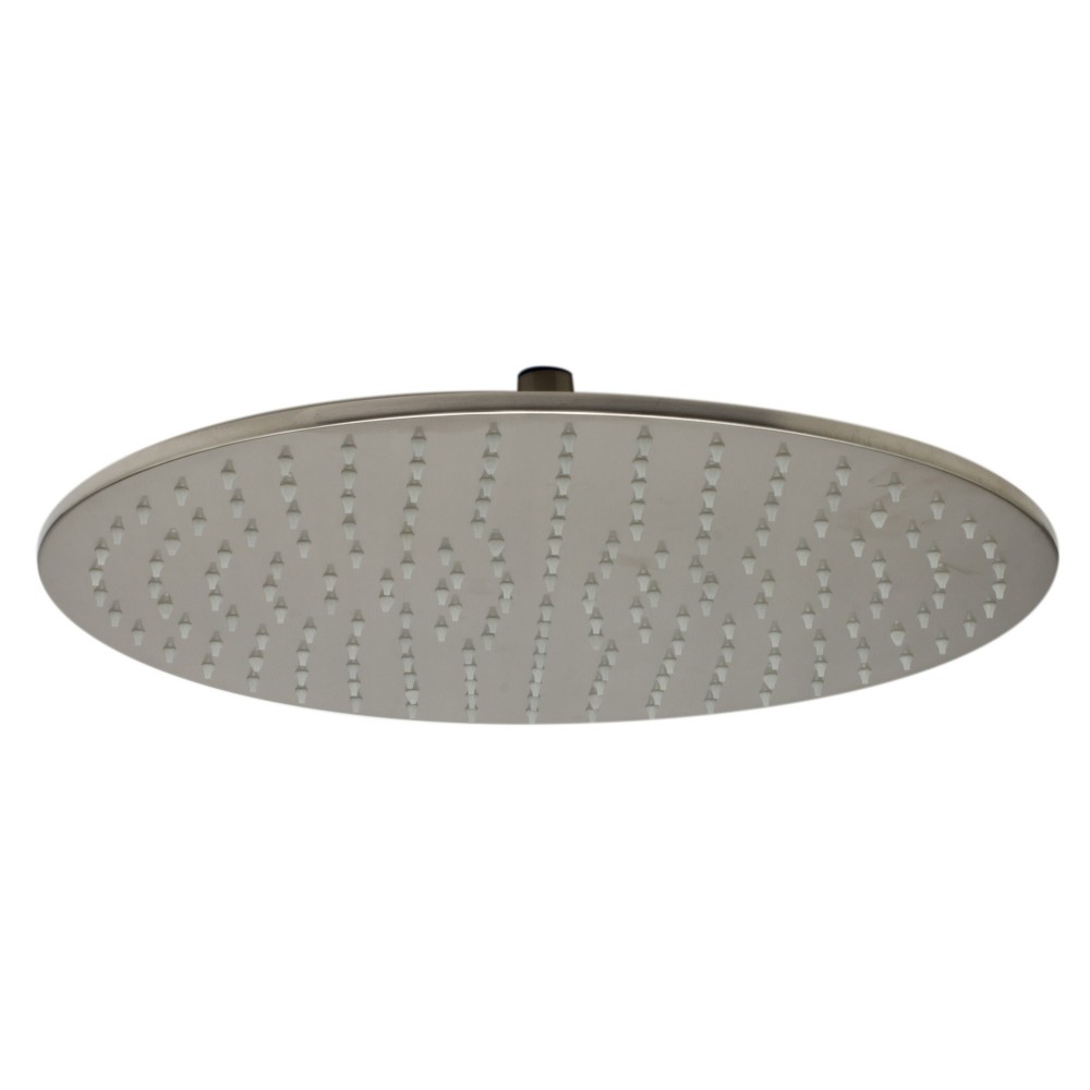 ALFI brand LED16R-BN Brushed Nickel 16" Round Multi Color LED Rain Shower Head