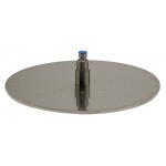 ALFI brand LED16R-BN Brushed Nickel 16" Round Multi Color LED Rain Shower Head