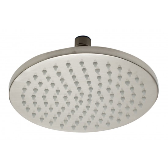 ALFI brand LED8R-BN Brushed Nickel 8" Round Multi Color LED Rain Shower Head