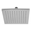ALFI brand LED8S-PC Polished Chrome 8" Square Multi Color LED Rain Shower Head