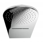 ALFI brand RAIN10RW-PC 10" Wall-Mounted Square Waterfall Rain Shower Head