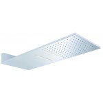 ALFI brand RAIN10SW-PC 10" Wall-Mounted Square Waterfall Rain Shower Head