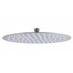 ALFI brand Solid Brushed Stainless Steel 12" Round Ultra Thin Rain Shower Head