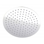 ALFI brand Solid Brushed Stainless Steel 12" Round Ultra Thin Rain Shower Head