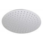 ALFI brand Solid Brushed Stainless Steel 12" Round Ultra Thin Rain Shower Head