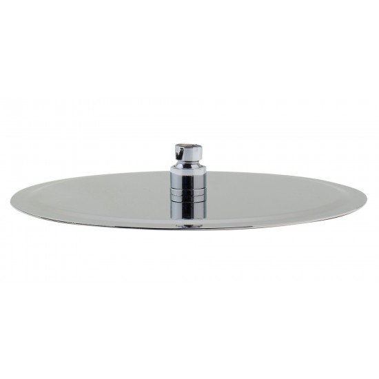 ALFI brand Solid Polished Stainless Steel 12" Round Ultra Thin Rain Shower Head