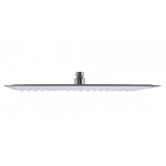 ALFI brand Solid Brushed Stainless Steel 16" Square Ultra Thin Rain Shower Head
