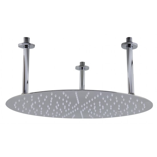 ALFI brand 20" Round Polished Solid Stainless Steel Ultra Thin Rain Shower Head