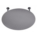 ALFI brand 24" Round Brushed Solid Stainless Steel Ultra Thin Rain Shower Head