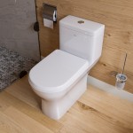 EAGO TB353 Dual Flush One Piece Eco-Friendly Low Flush Ceramic Toilet