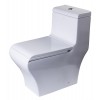 EAGO TB356 Dual Flush One Piece Eco-Friendly Low Flush Ceramic Toilet