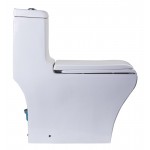 EAGO TB356 Dual Flush One Piece Eco-Friendly Low Flush Ceramic Toilet